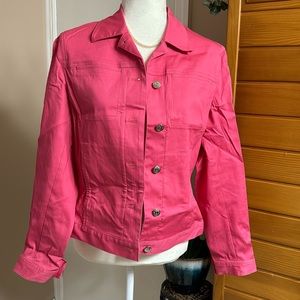 Hot pink jacket